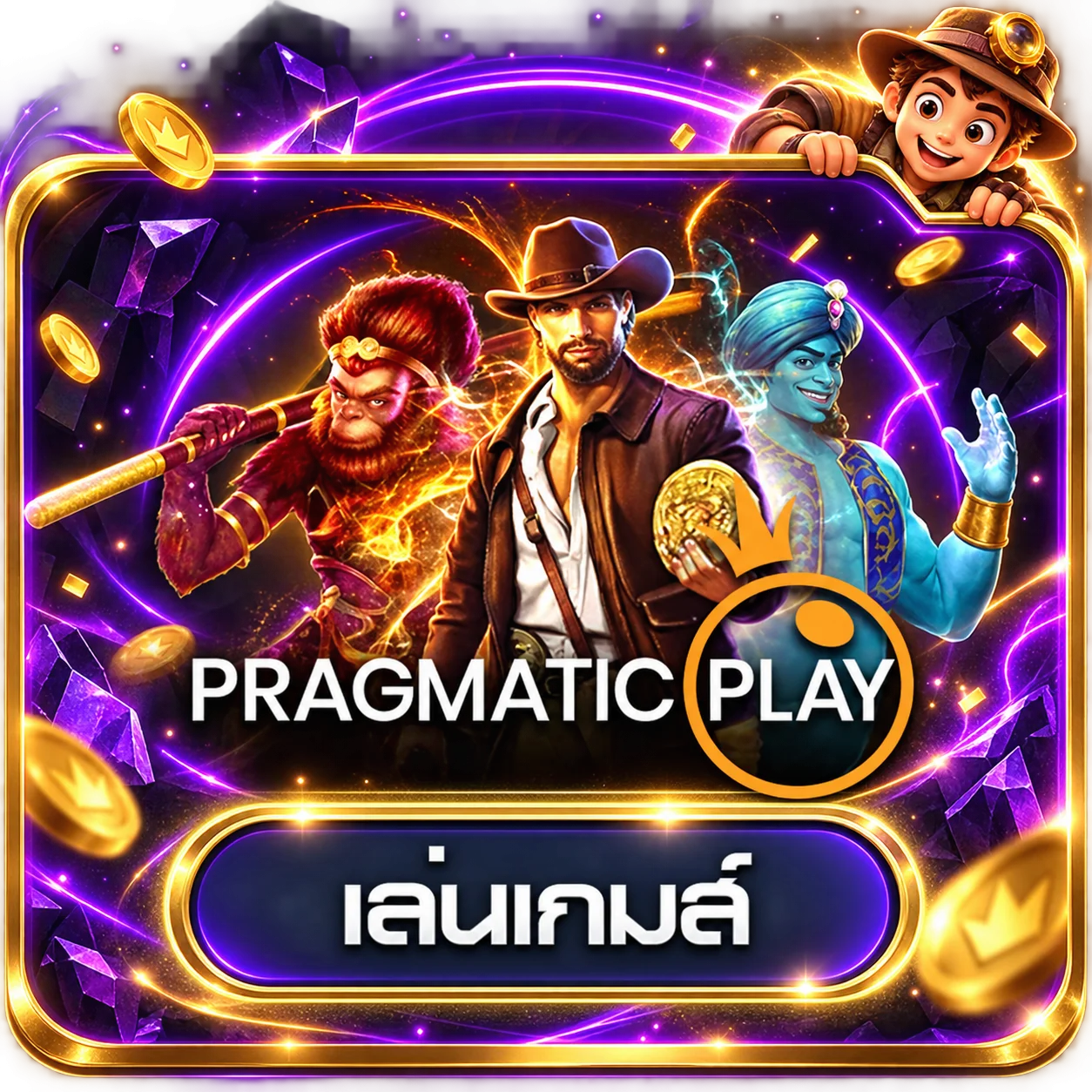 การ์ดทดลองเล่น Pragmatic Play พร้อมปุ่มเล่นเกม
